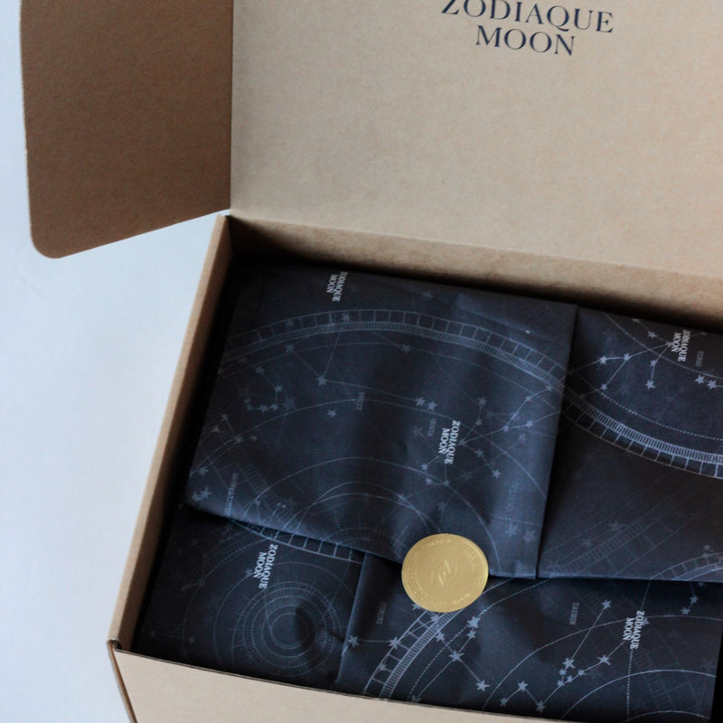 Gift Set: Luxury Zodiac Scented Candle, Matches and Diffuser