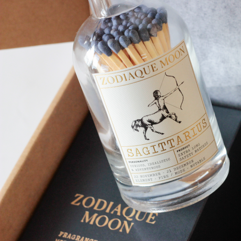 Zodiac Complete Gift Set: Candle, Matches, Diffuser, Journal, Art Print and Greeting Card