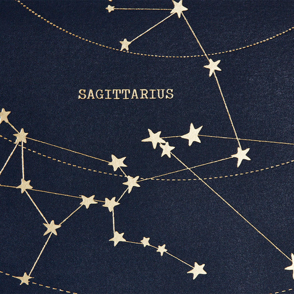 Sagittarius A3 Art Print - Midnight Blue